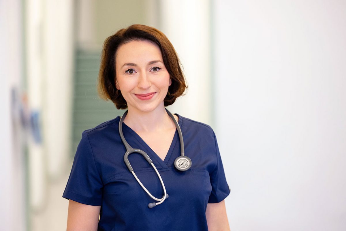 Porträt Frau Dr. Müller